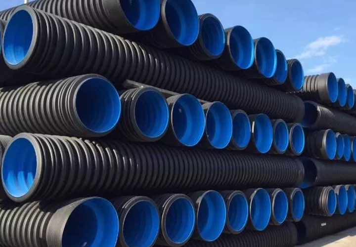 hdpe double wall corrugated sewer pipe