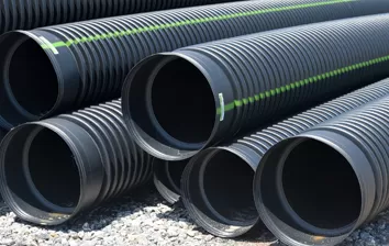 PE Double-wall Corrugated Pipes for Buried Drainage